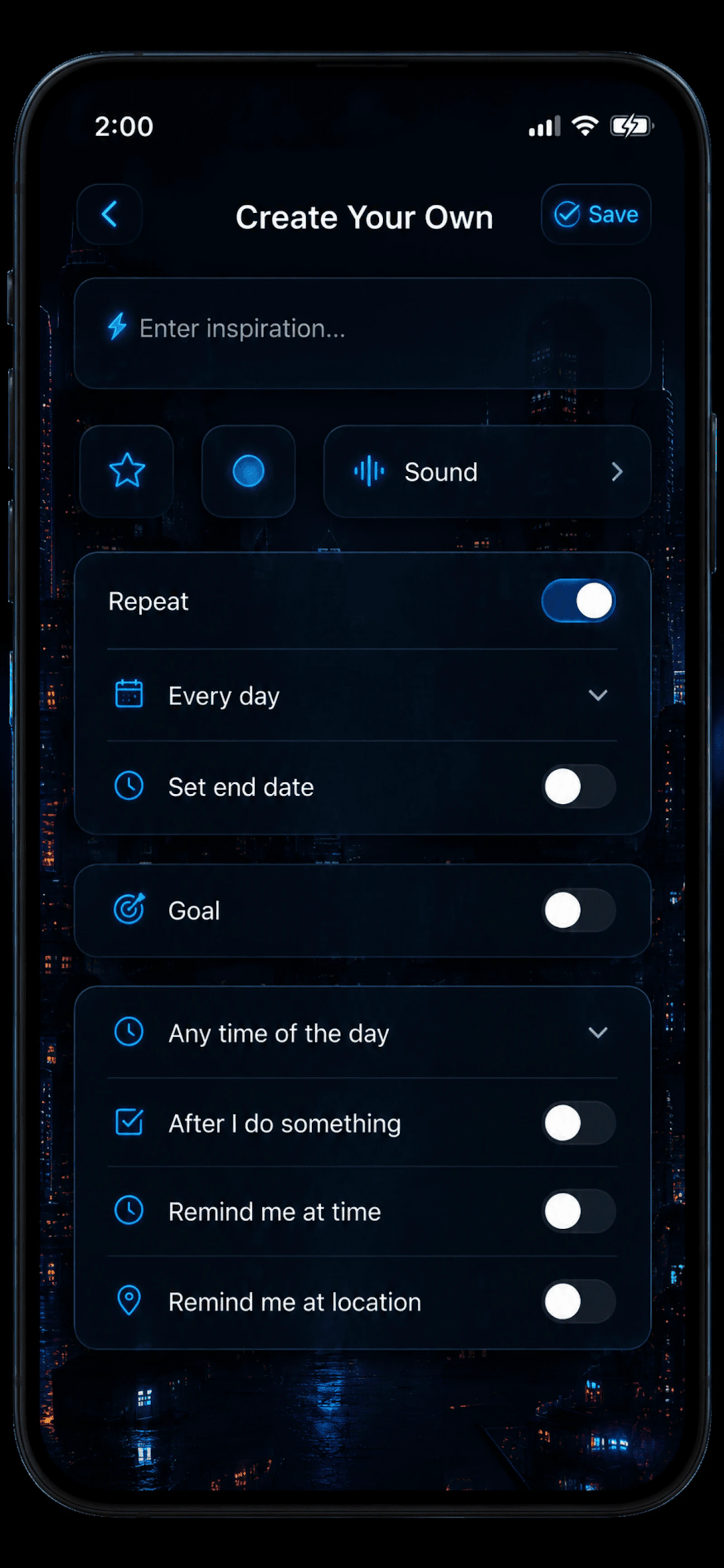 Gotham Habits screenshot 2