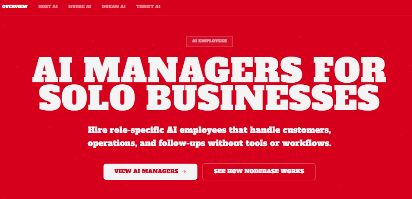 nodebase - Main product screenshot demonstrating key features and user interface