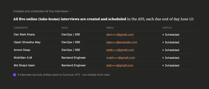 Curriculo ATS MCP screenshot 7