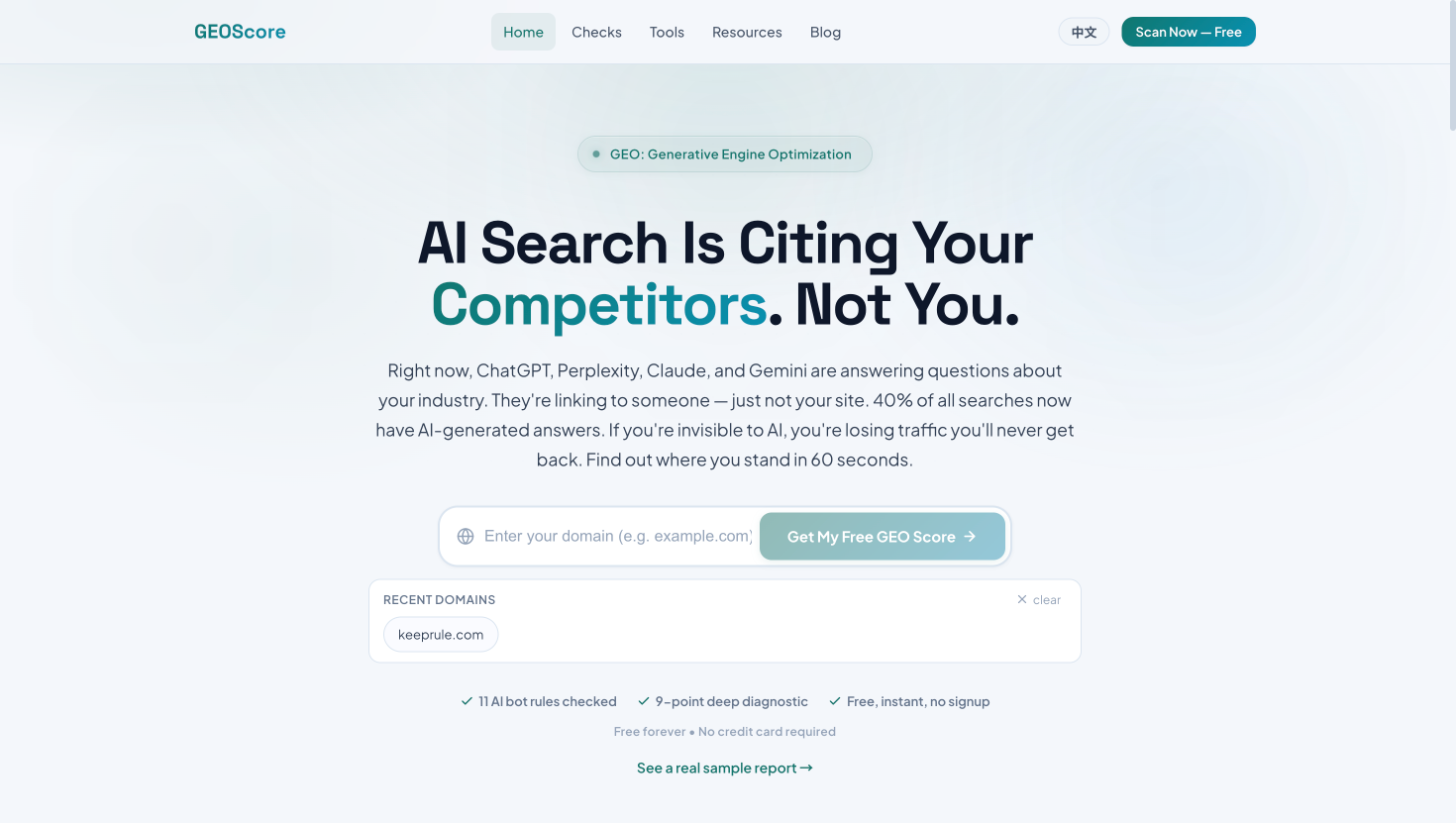 GEOScore gallery image