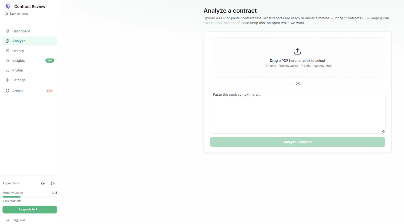 Contract Review screenshot 4