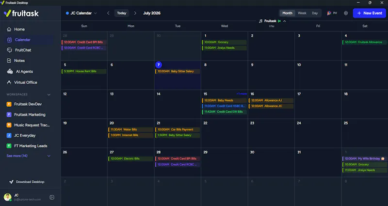 Fruitask screenshot 7
