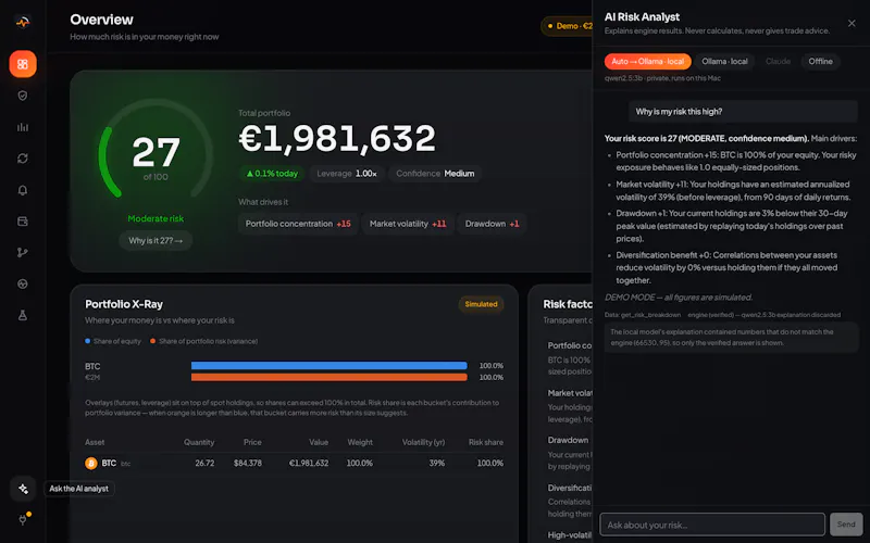 CryptoRisk Studio screenshot 8