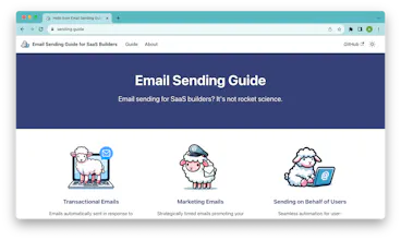 Email Sending Guide for SaaS builders gallery image