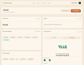 Brand Generator gallery image