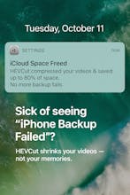 HEVCut – Shrink iCloud videos up to 90% gallery image
