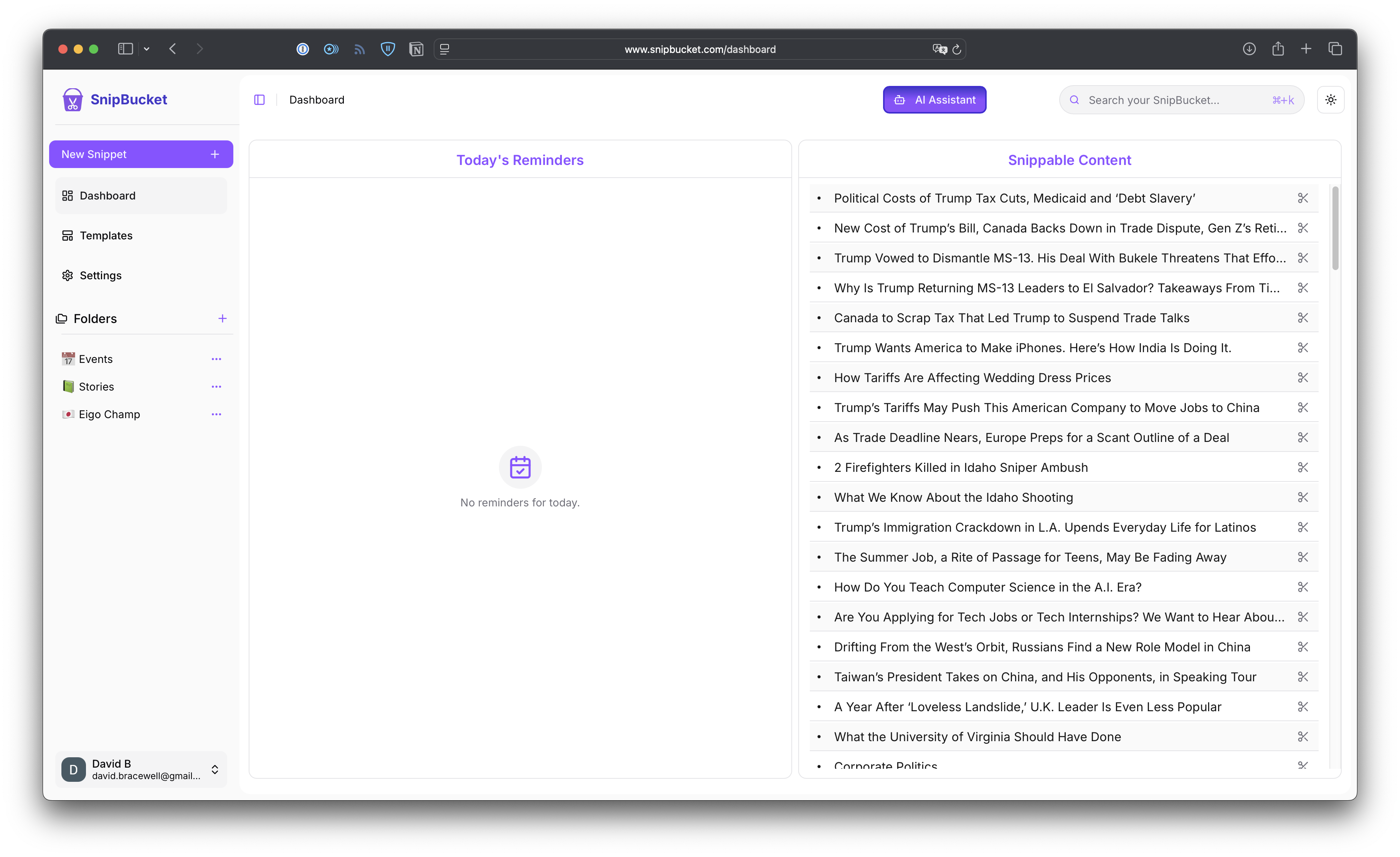 Snipbucket - Je tweede brein voor notities en code media 2