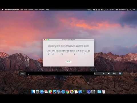 Touch Bar Space Fight gallery image