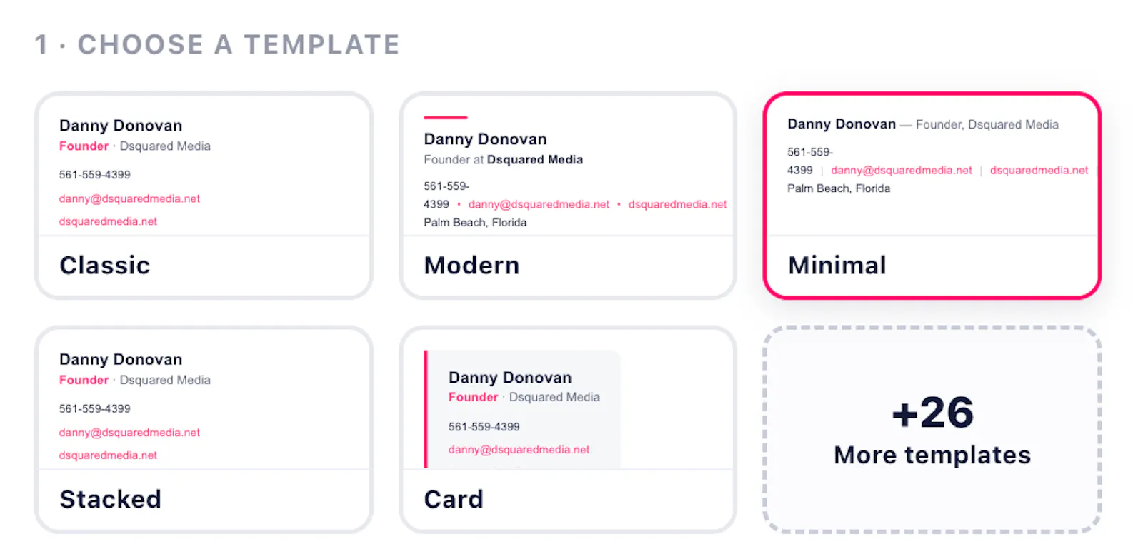 No Cost Email Signature screenshot 2