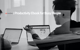 Productivity Ebook for Busy People media 1