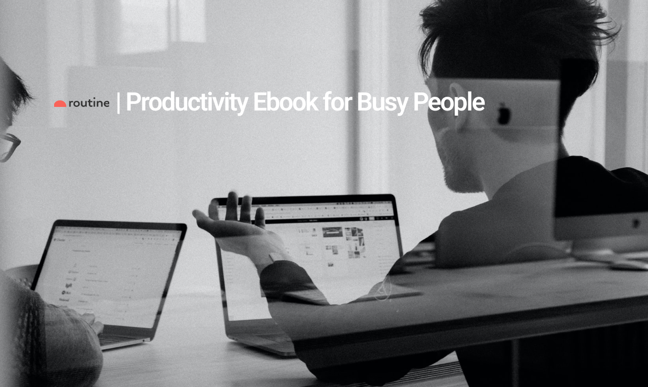 Libro electrónico de productividad para personas ocupadas media 1
