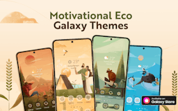 Motivational Eco Galaxy Themes media 1