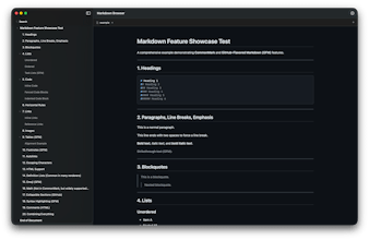 Markdown Browser gallery image