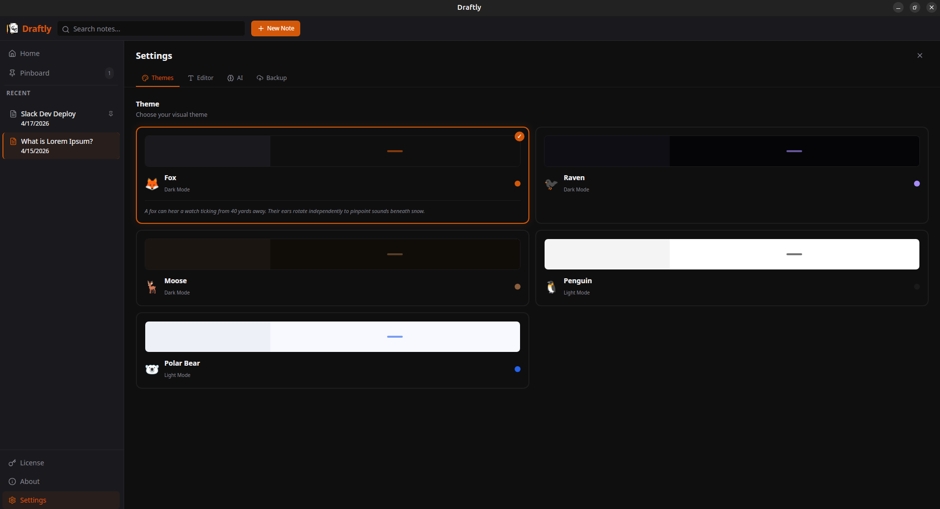 Draftly gallery image