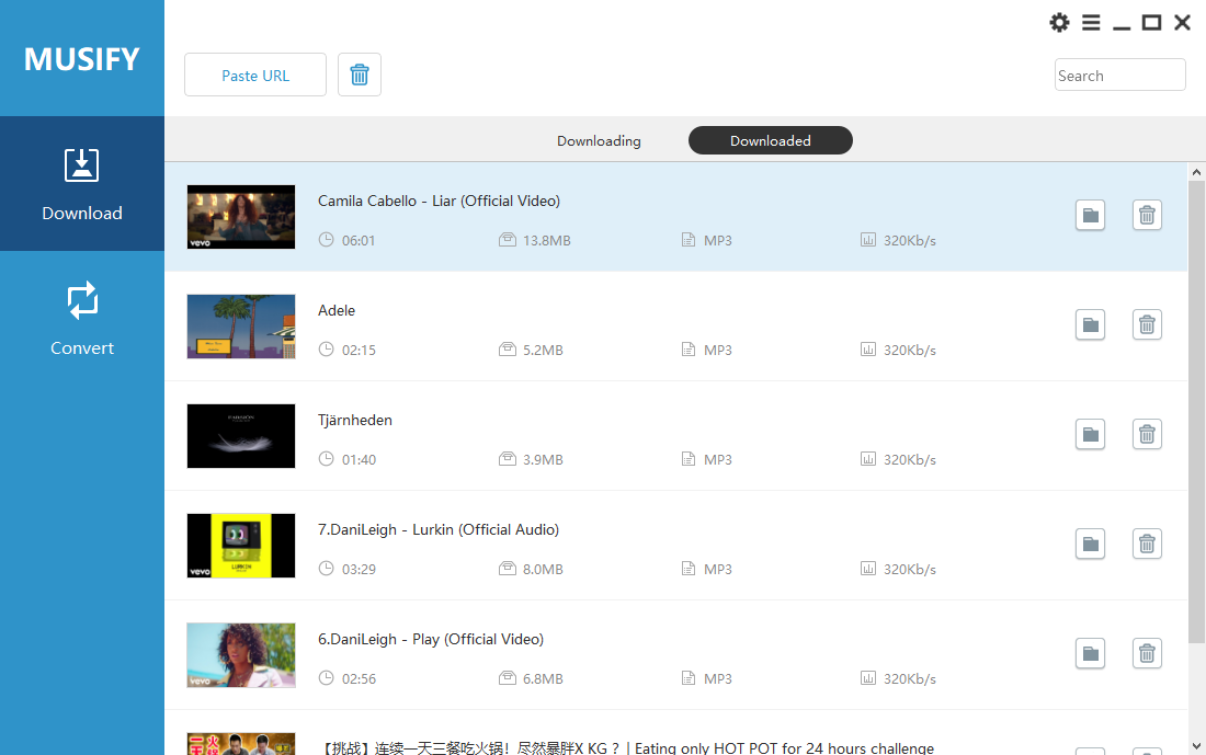 Mídia 3 de Musify Spotify Converter - Downloader para o Spotify para converter o Spotify em MP3 em alta qualidade