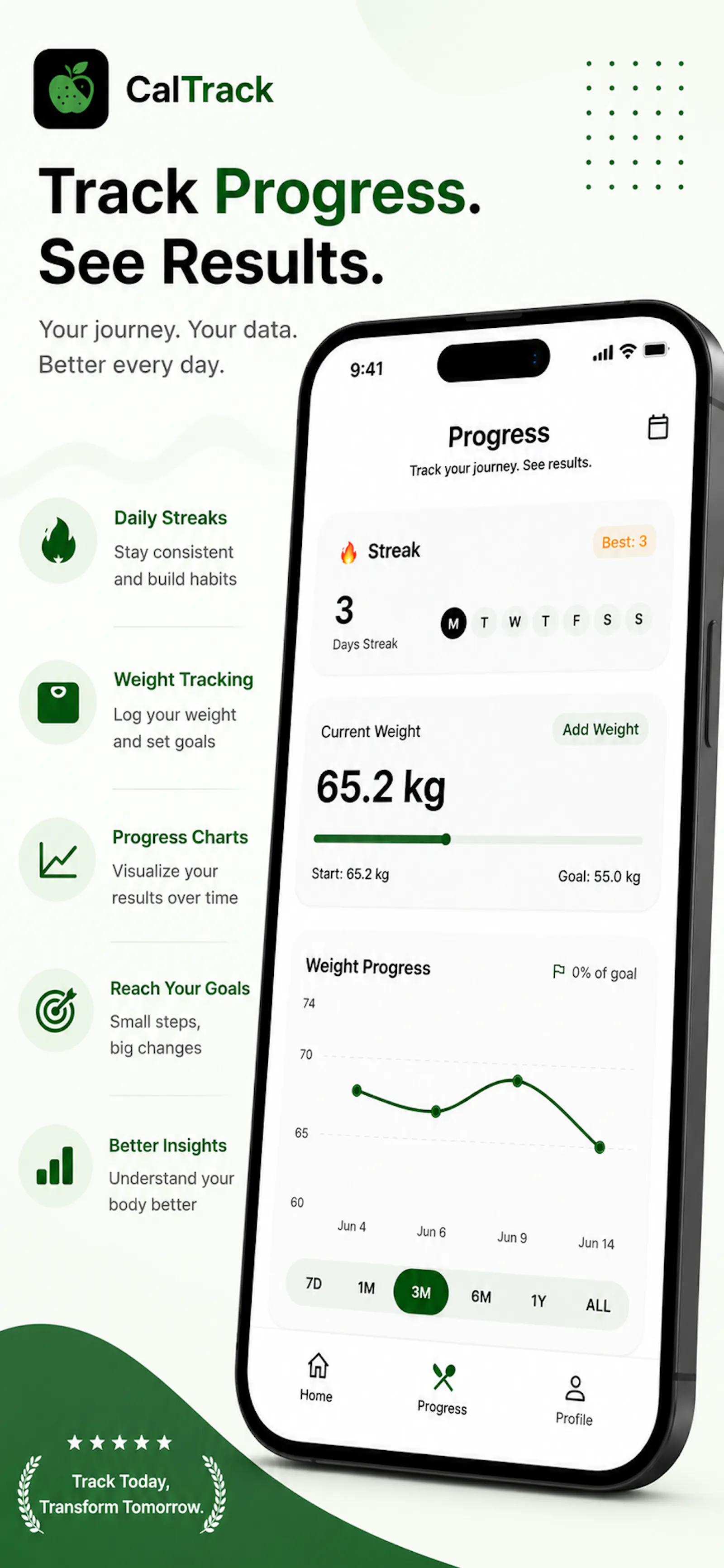 CalTrack screenshot 3