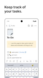 Notion Mobile - Aantekeningen, documenten en taken - overal georganiseerd, altijd, altijd. media 2