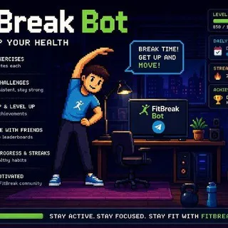 @FitBreakBot in Telegram gallery image