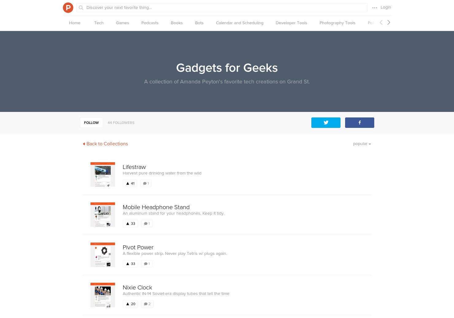 Gadgets for Geeks
