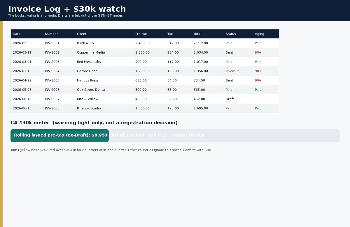 Solo Invoice OS gallery image