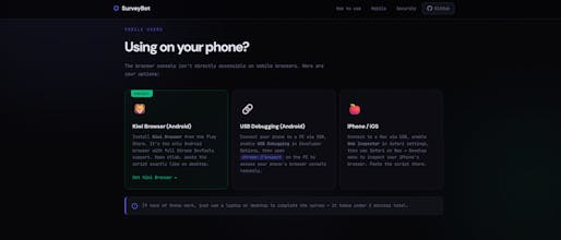 SurveyBot gallery image