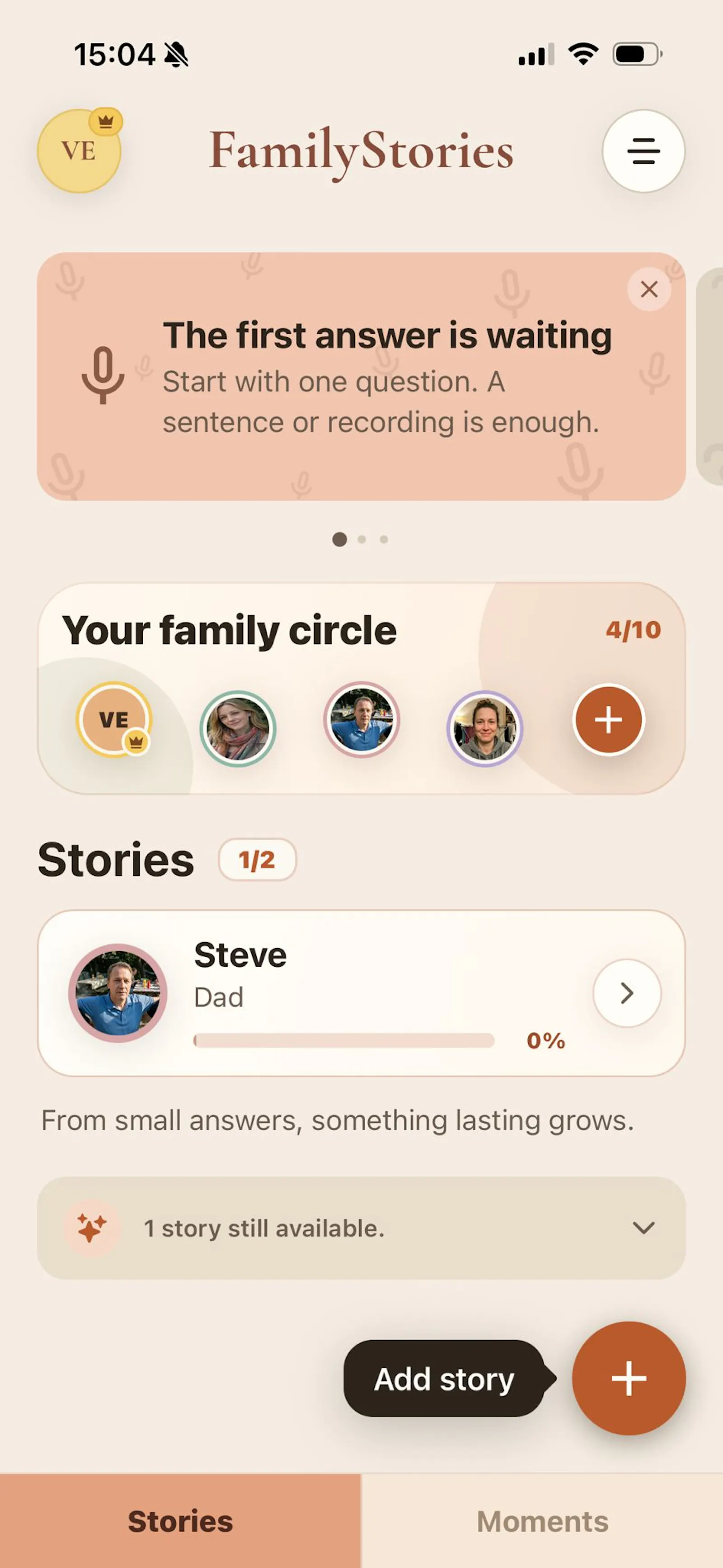 FamilyStories screenshot 4