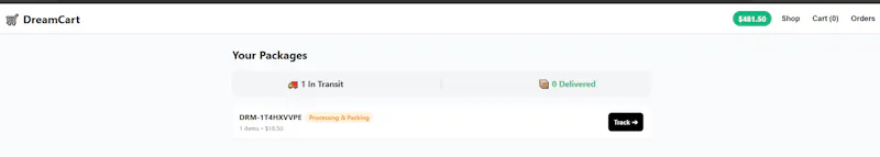 dreamcart screenshot 2
