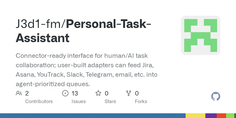 Personal Task Assistant screenshot 1