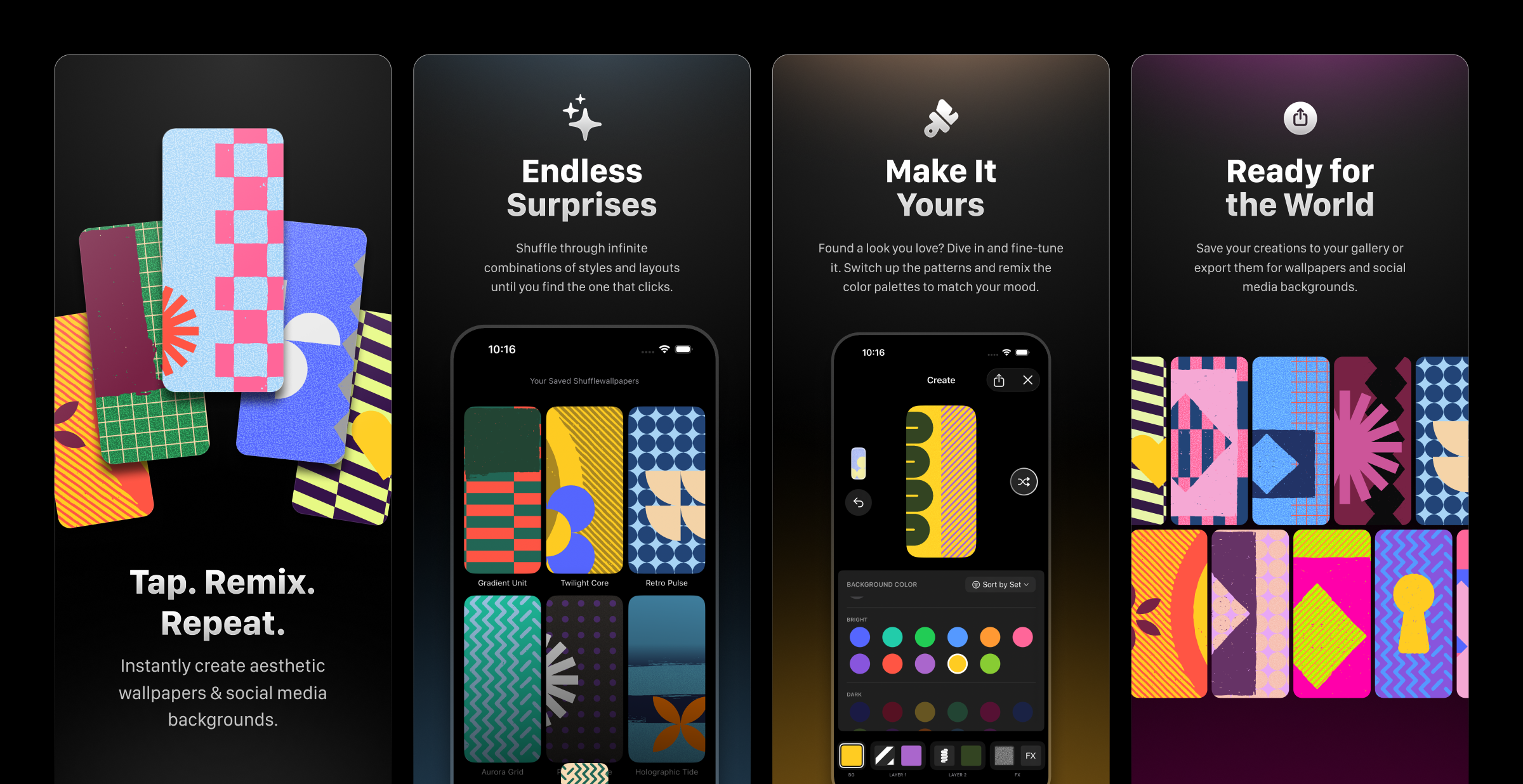 Shuffle Wall: Design Creator gallery image