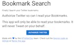 Twitter Bookmark Search image