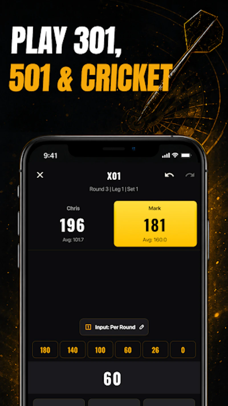 Dart Scoreboard: Score Keeper screenshot 4
