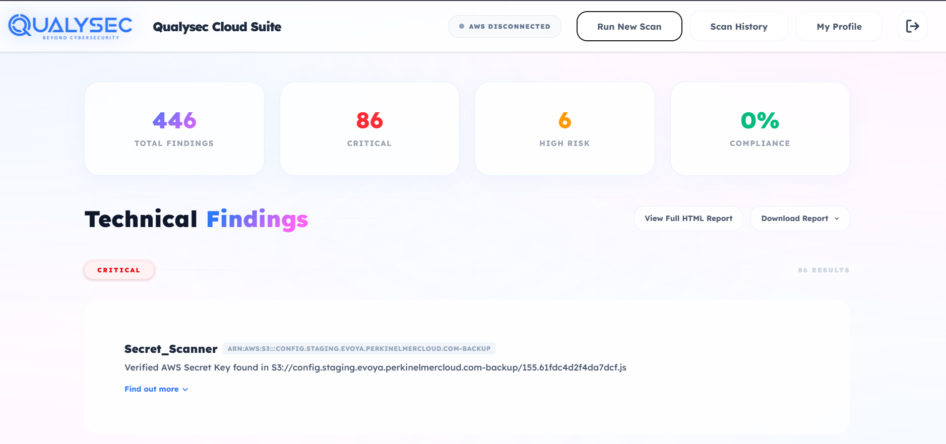 Qualysec Cloud Suite gallery image