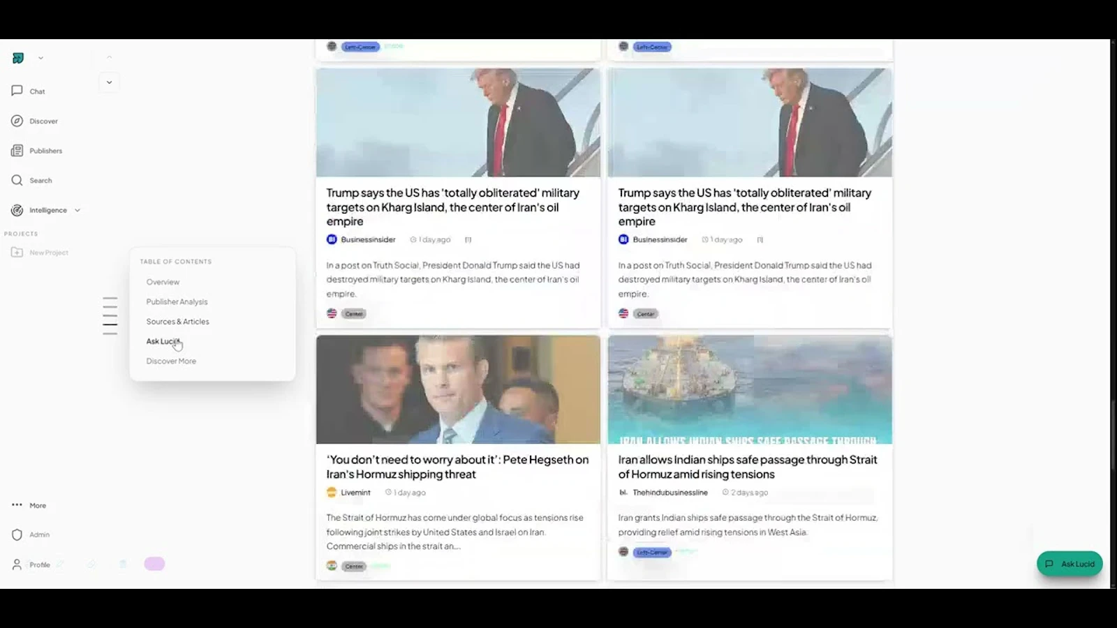 Lucid Report screenshot 1 (video preview)