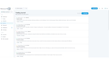 RetraceIQ — Trading Journal & Analytics gallery image