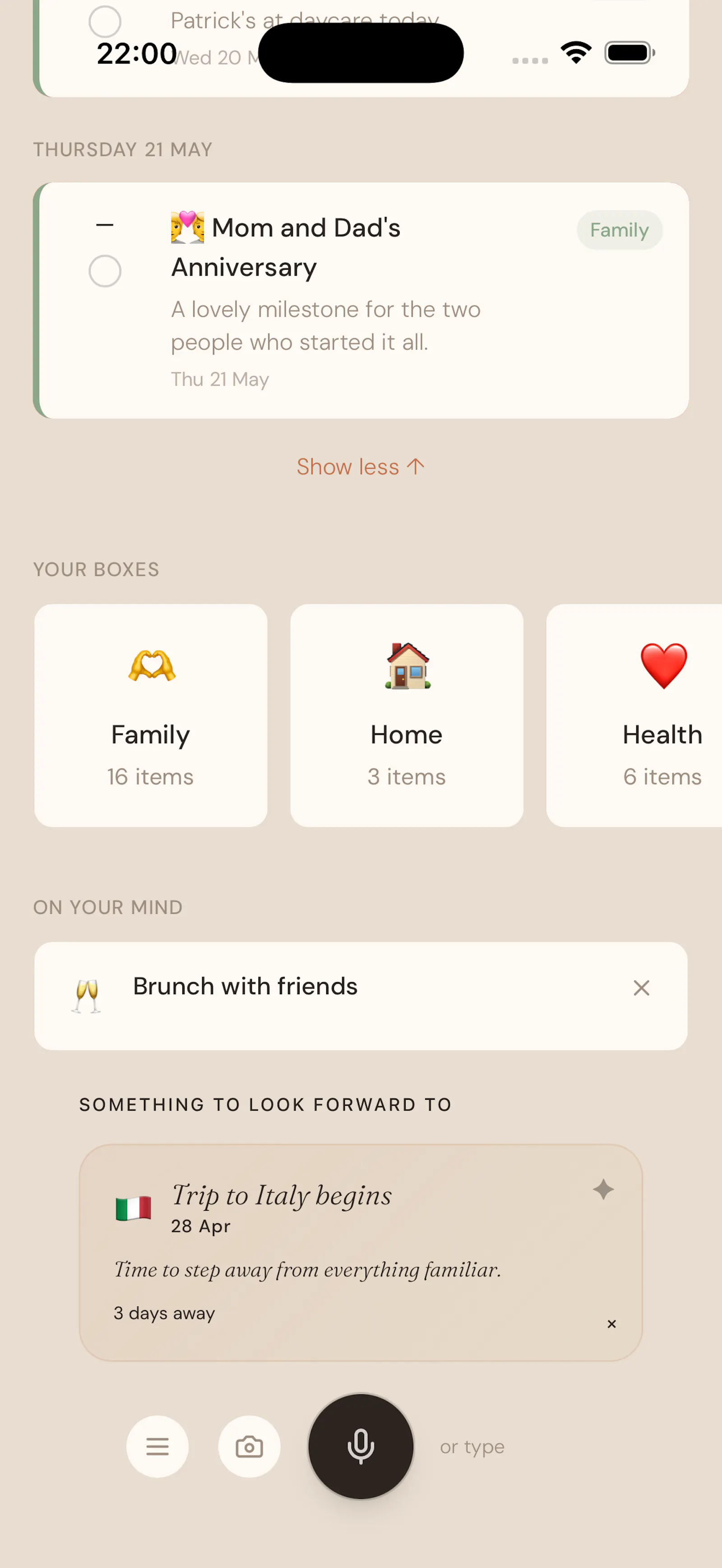 Carry: for everything in your head screenshot 2