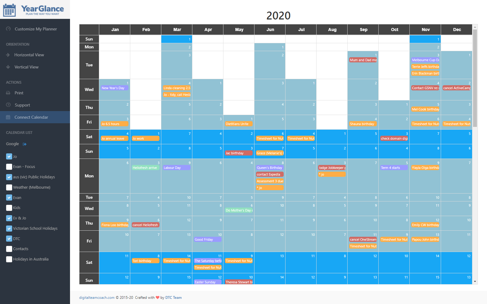 Year Glance gallery image