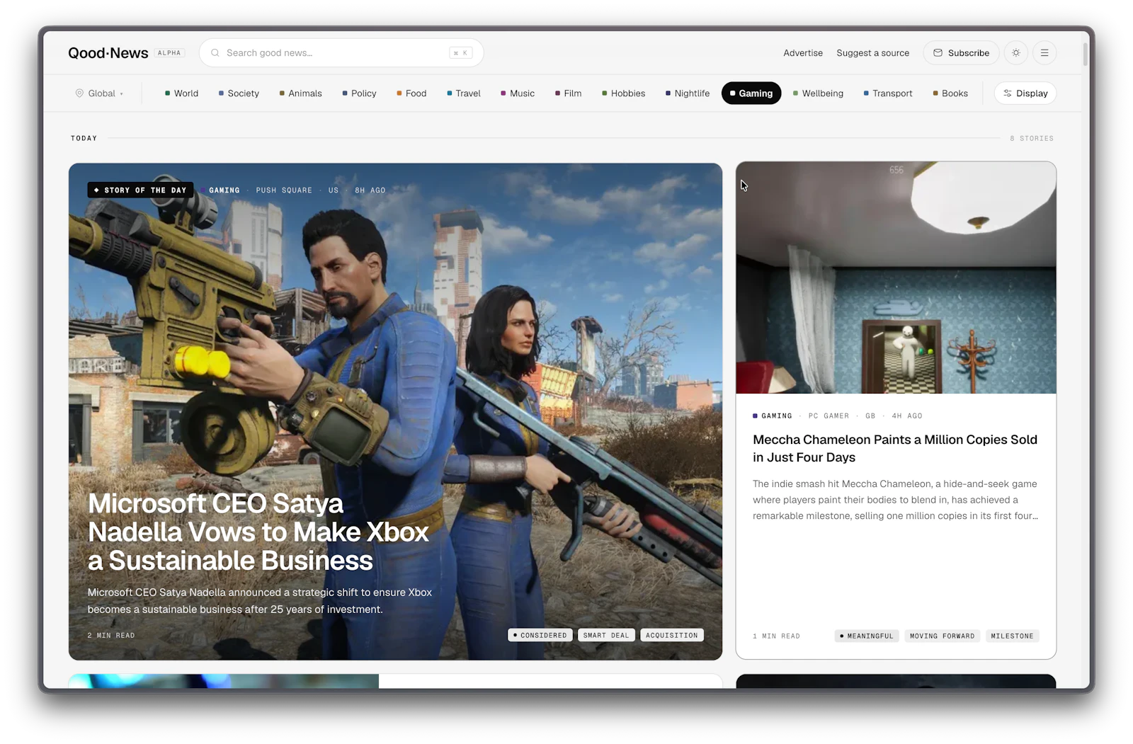 Qood News screenshot 4