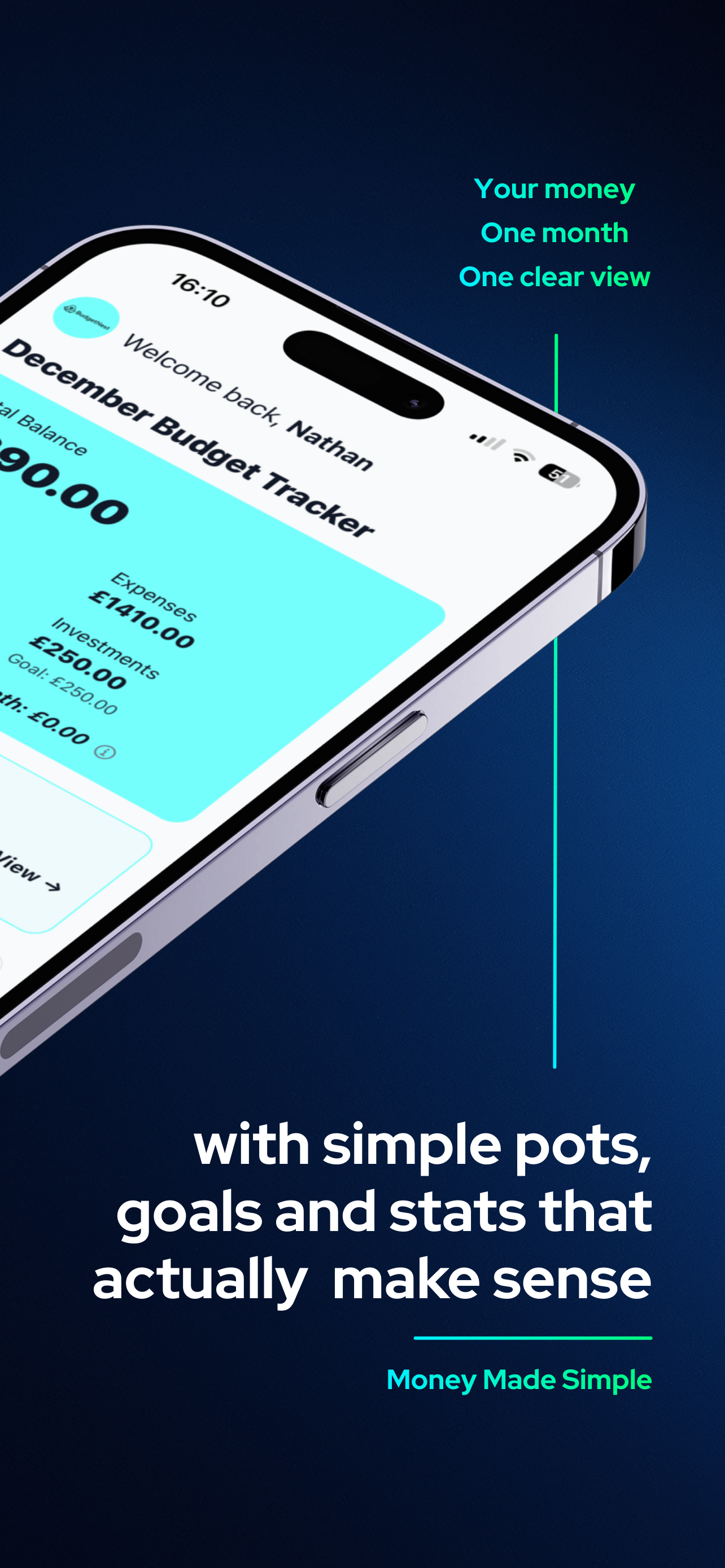 BudgetNest - Screenshot 3 showing product features and functionality