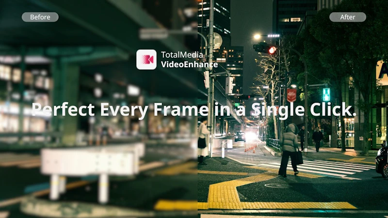 TotalMedia VideoEnhance screenshot 1 (video preview)