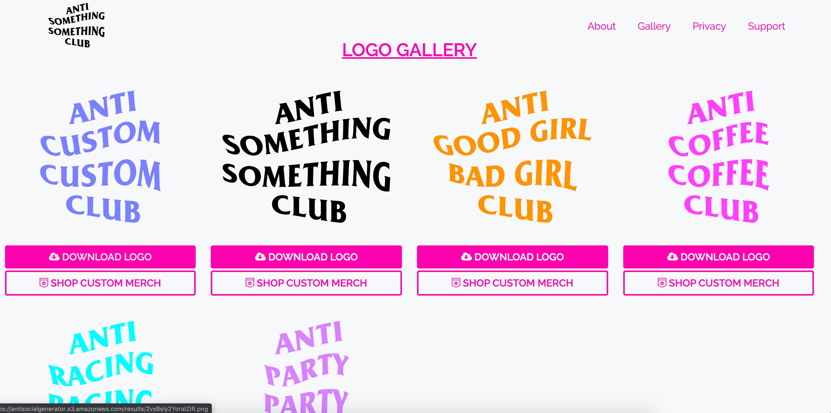 Anti Custom Club - ASSC Logo Generator media 3