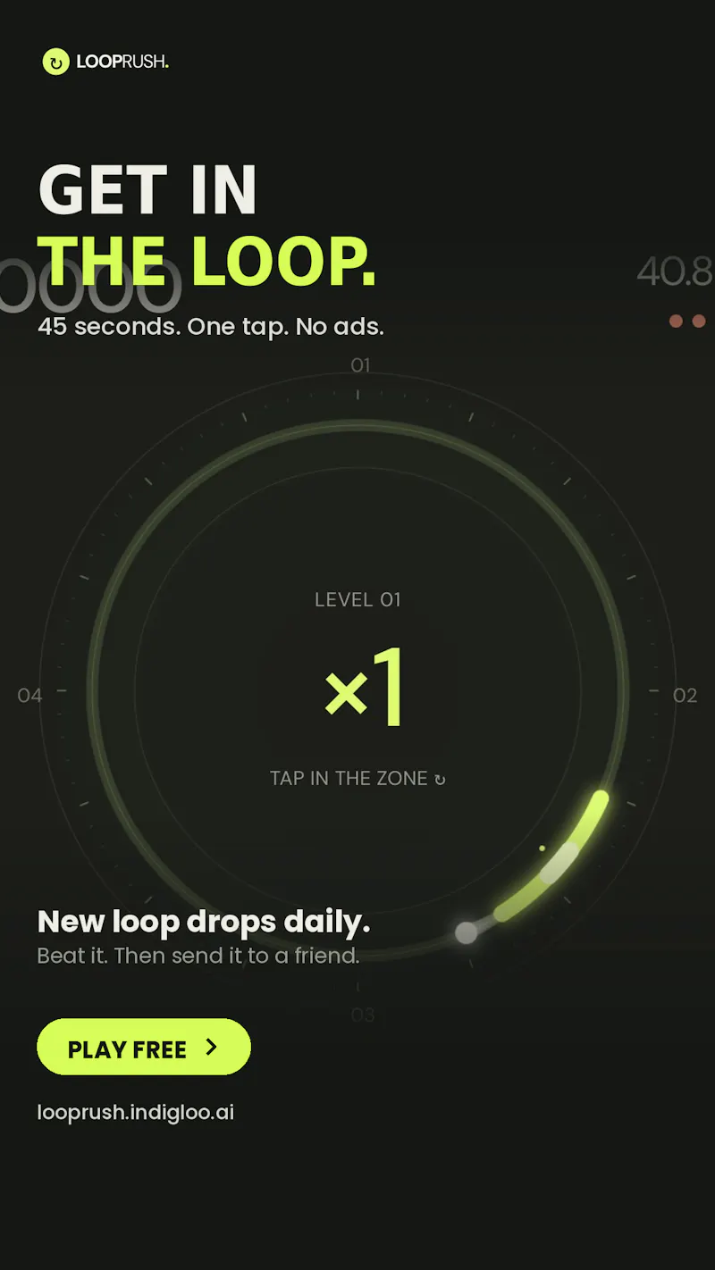LOOP RUSH GPT-6 Astra Challenge screenshot 4