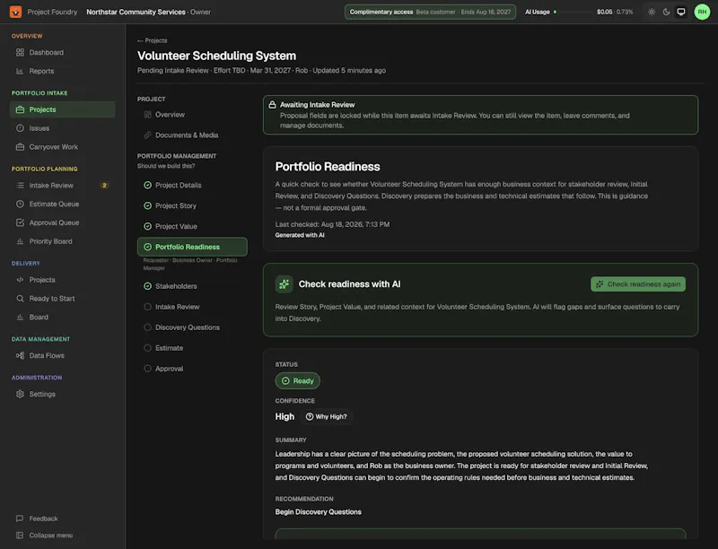 Project Foundry screenshot 2