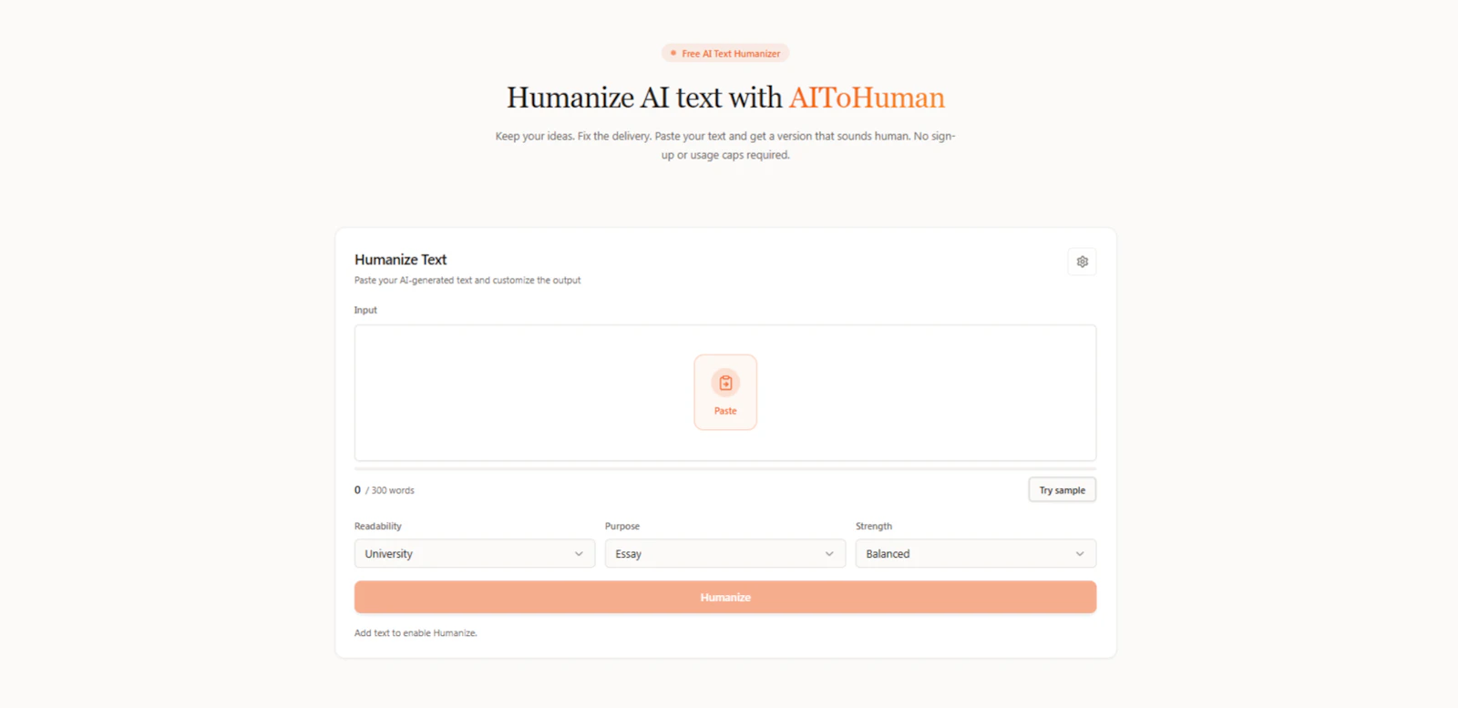 AIToHuman screenshot 1