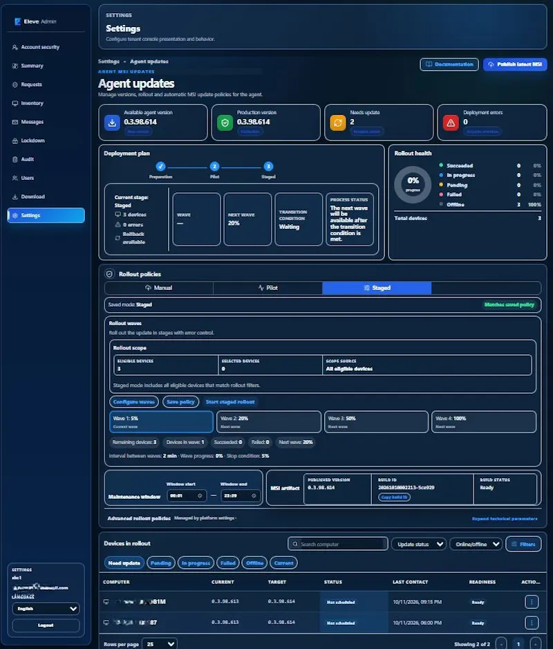 Eleve Admin screenshot 9