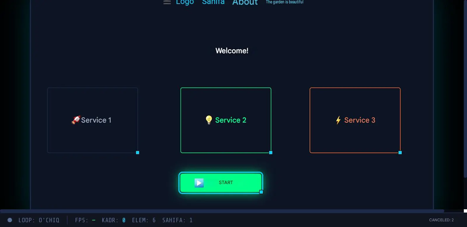 HTML5 Web Engine screenshot 2