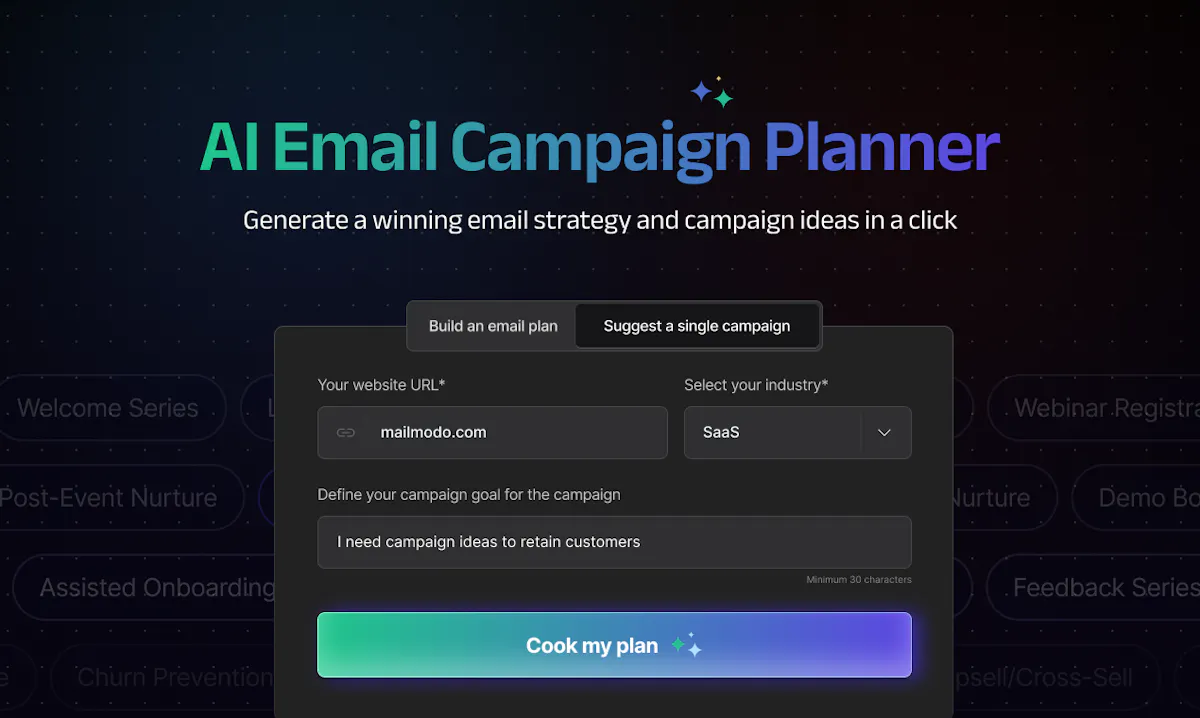 AI Email Campaign Planner