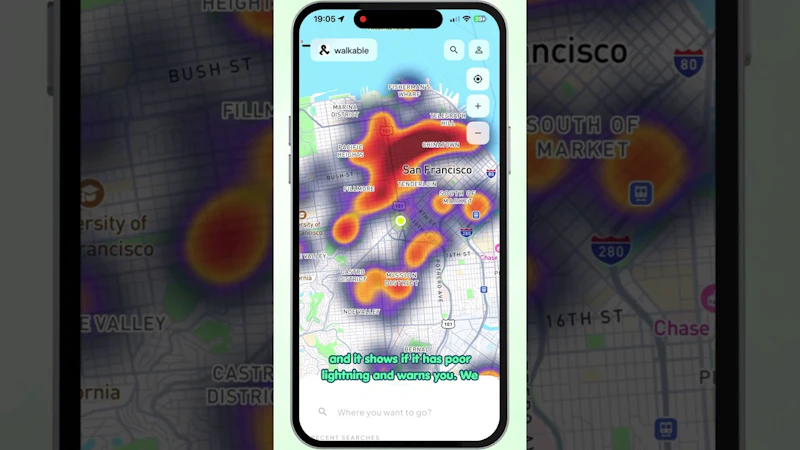Walkable screenshot 1 (video preview)