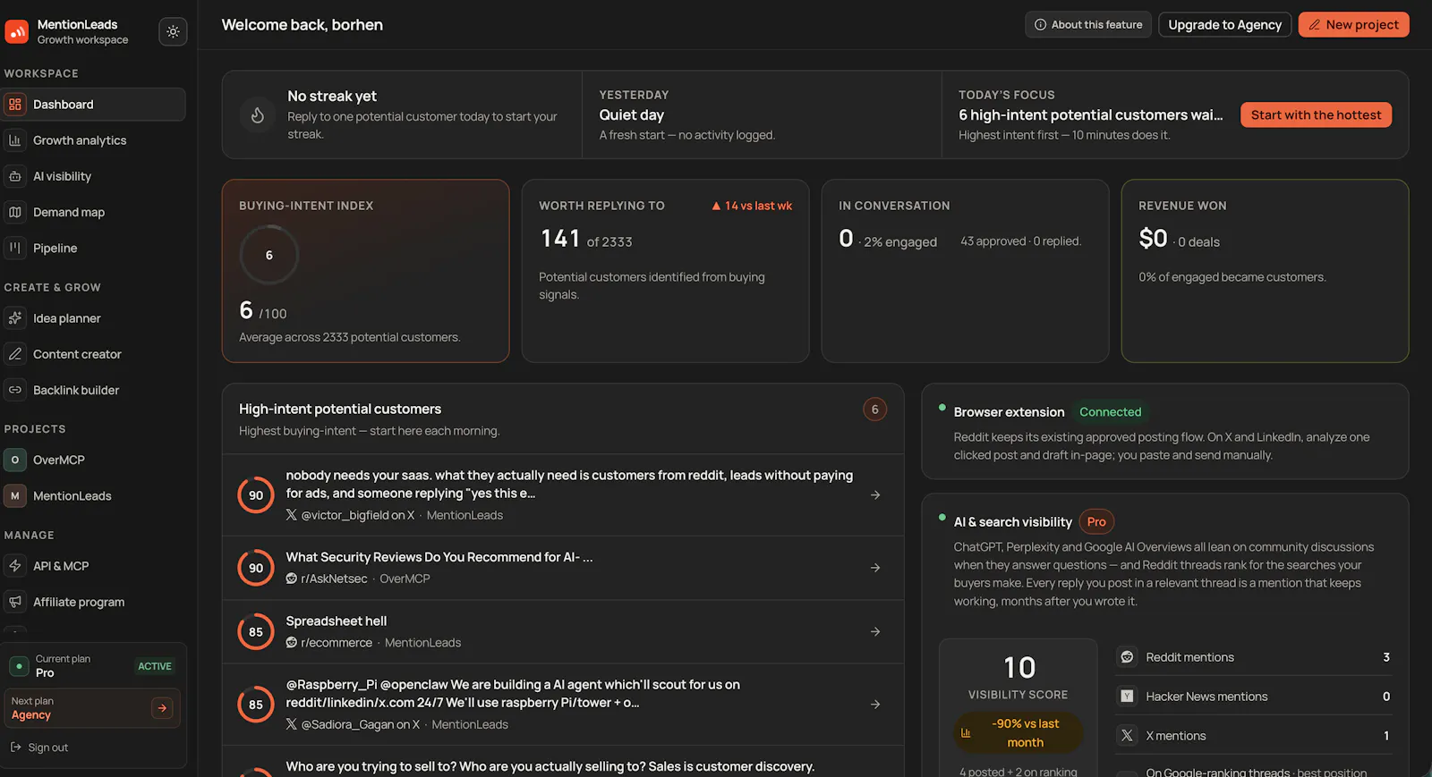 MentionLeads screenshot 6