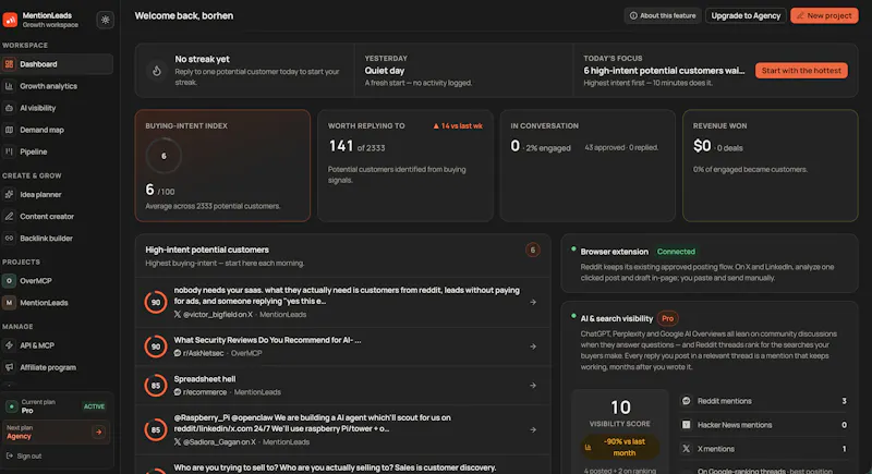 MentionLeads screenshot 6