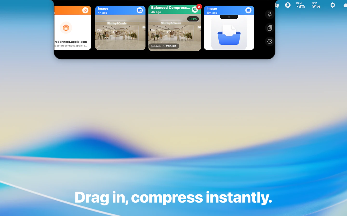 NotchSpace screenshot 2
